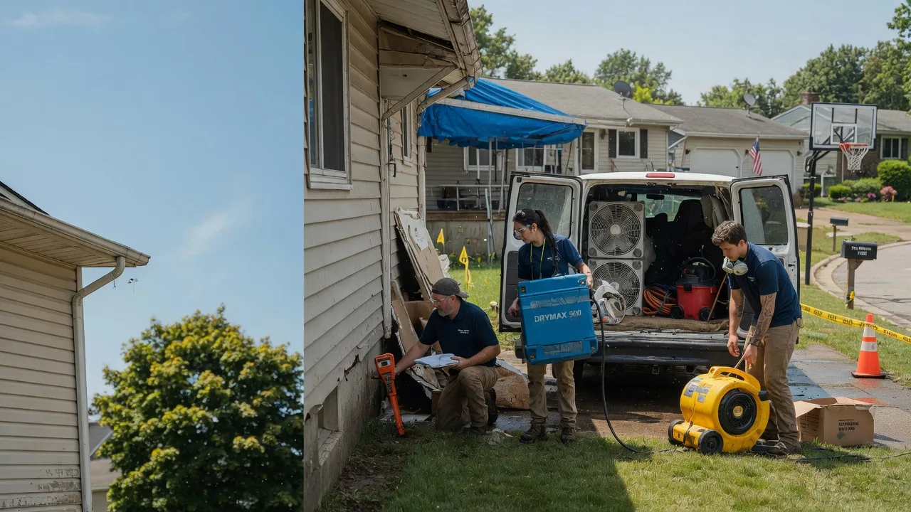 Ceiling Leak Cleanup in Lanesboro, MN near me